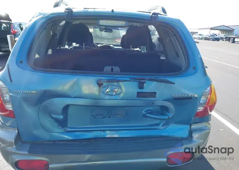 2004 Hyundai Santa Fe from USA, damaged, VIN KM8SB12B84U677329